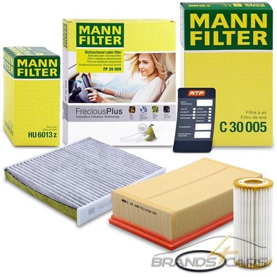 MANN-FILTER INSPEKTIONSPAKET FILTERSATZ A FÜR VW GOLF 7 5G BA 2.0 GTI R