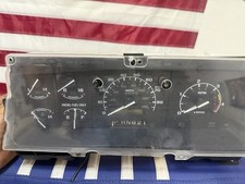 Ford Obs Truck Bronco Diesel Instrument Speedometer Tach Gauge Cluster 1992-97