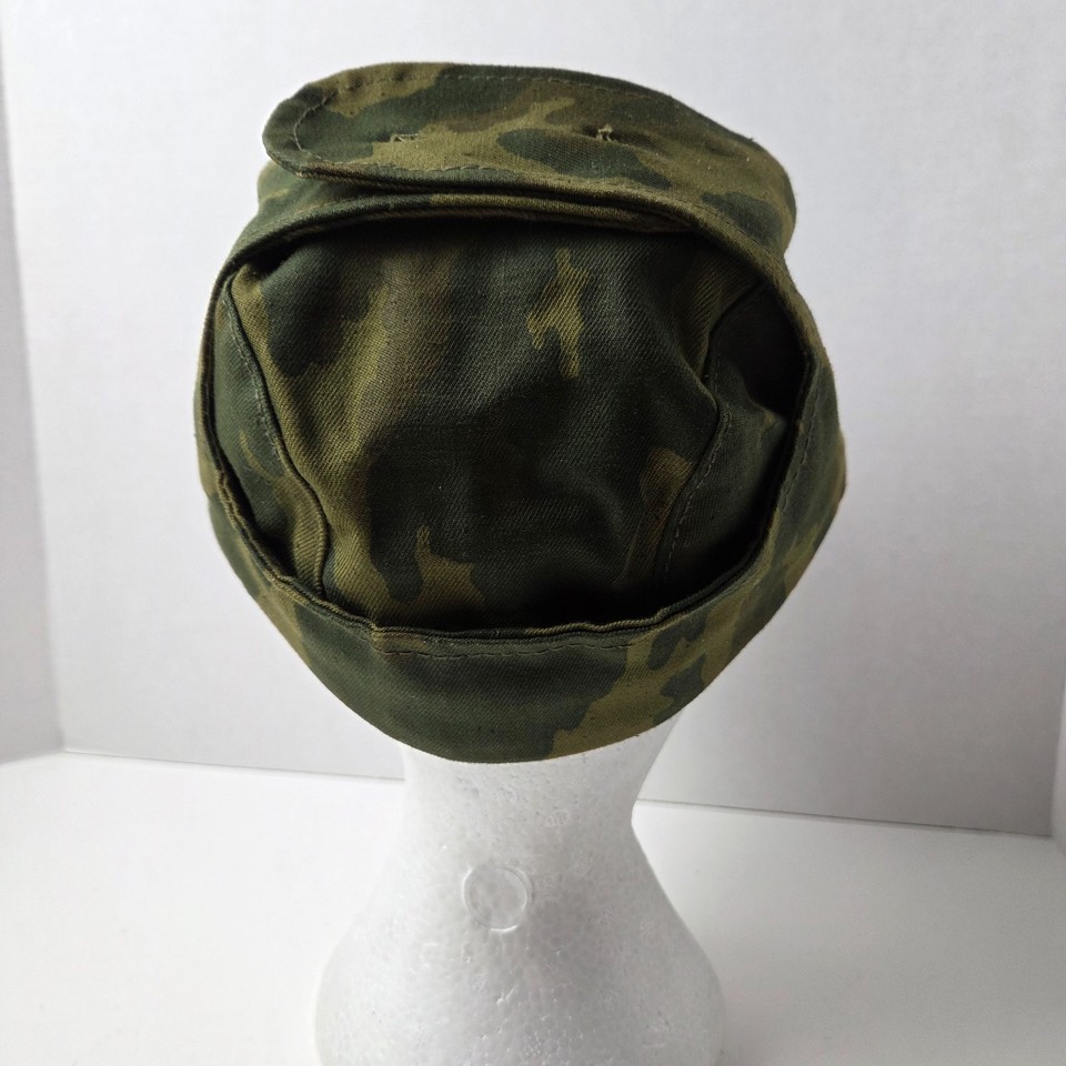 Soviet Naval Infantry TTsKO Butan camo winter afghanka Hat Cap Size 58 ...