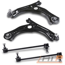 2x QUERLENKER + KOPPELSTANGEN VORNE FÜR AUDI A1 SEAT ARONA IBIZA VW POLO T-CROSS