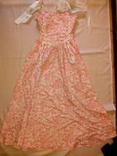 WomenXS Pink Floral Dress Fairycore Bubble Goth Cosplay Coquette Barbiecore