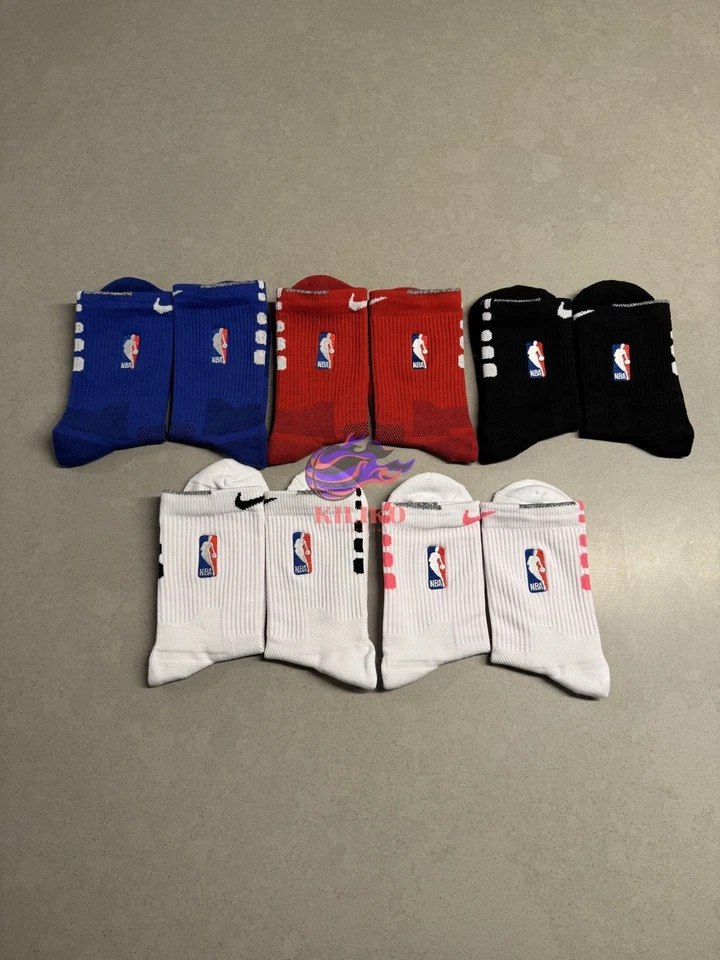 Nike NBA AUTHENTICS -  Elite Quick Socks  - All Colors - Quarter Length ,Large - Image 2 of 4