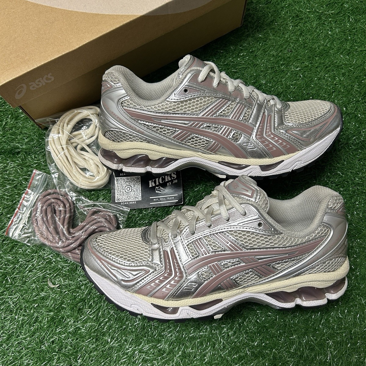 Asics Gel-Kayano 14 Kith Cream Antler Size 7.5 OG All (1201A954