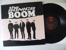 THE SONICS - BOOM - VINYL LP 1986 FAN CLUB FR...