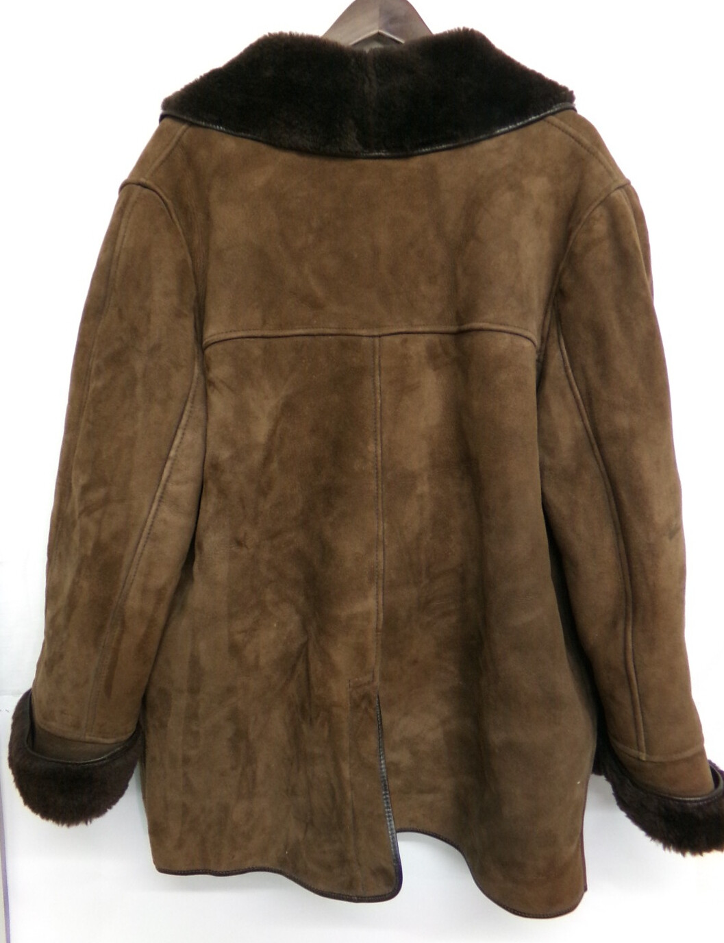VTG Men's MANDORA SHEEPSKIN 'Made in England' Coat Size 42 UK XL EU XL
