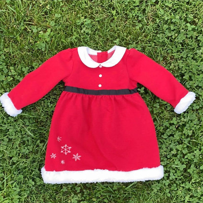 Gymboree Toddler Girl Santa Ms. Claus Holiday Dress (18-24 Months) | eBay