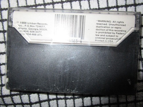 Buster Benton Why Me? Ichiban Records ICH 1023 Audio Tape Cassette Album NEW - Picture 2 of 3