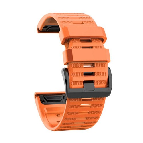 Silikoband für Garmin Fenix 8 E 7 7X 6 6X Pro 5 5X 3 HR Epix Quick Fit Armband - Bild 15 von 40