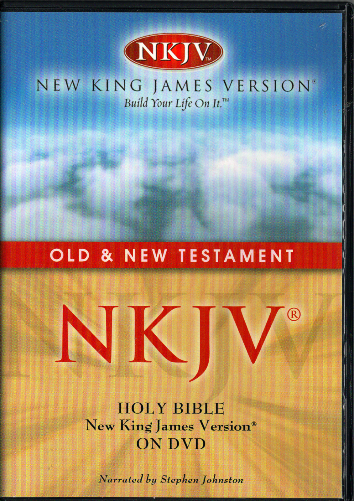 Holy Bible, Old & New Testamen  King James Version, 2 DVD Set, Stephen Johnston