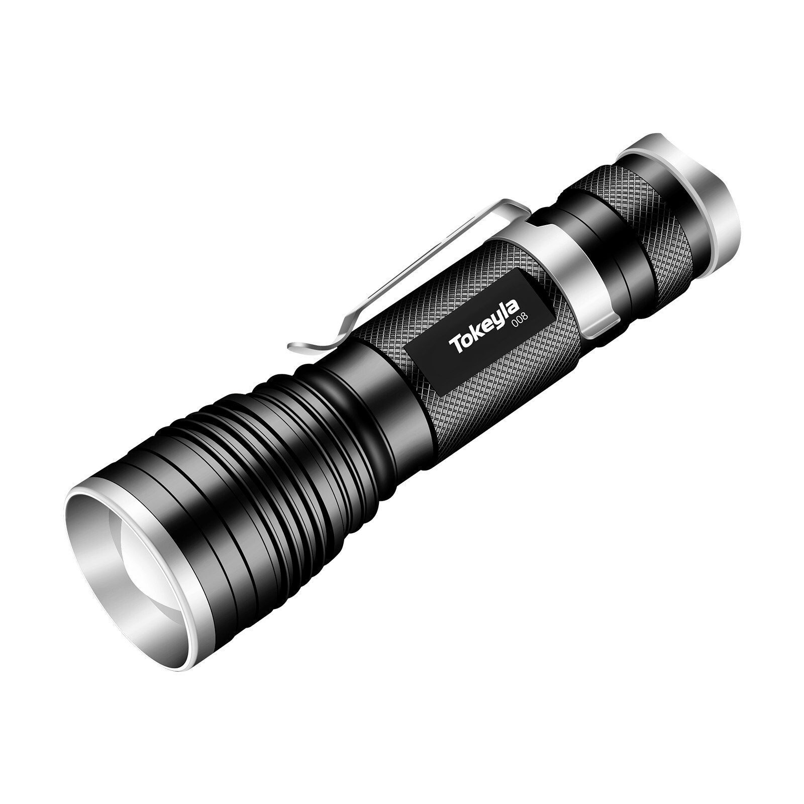 Super Bright LED Flashlight Rechargeable Mini Tactical Flashlights Zoom Torch US - Picture 11 of 14