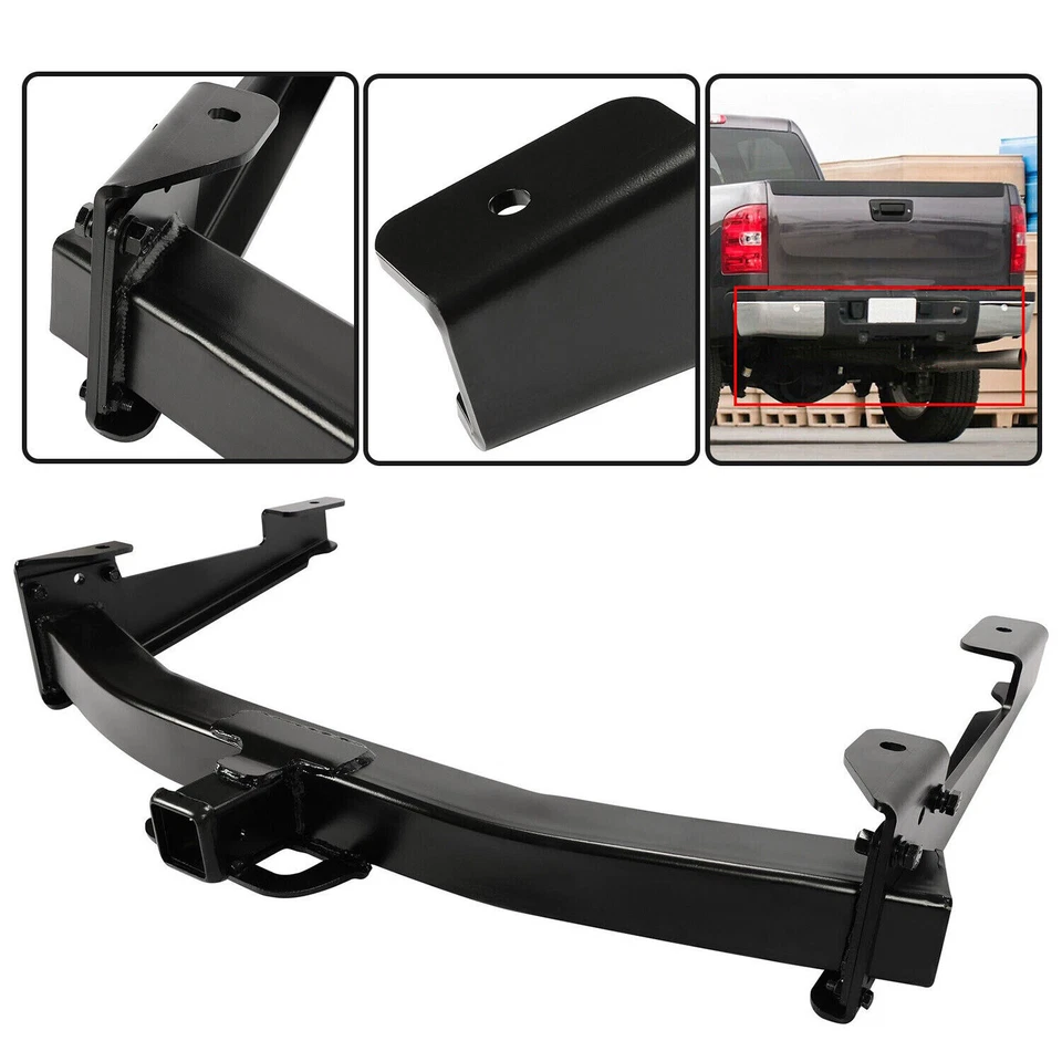 Class 5 Trailer Hitch Receiver For Chevy Sierra/Silverado 2500HD/3500HD 01-10 Foto 2 de 4