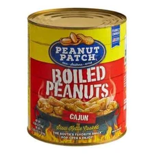 Peanut Patch Cajun Boiled Peanuts #10 Can - 6/Case