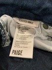 Paige "Verdugo Ankle” Dark Wash Skinny Blue Jeans, Size 27 — photo 9