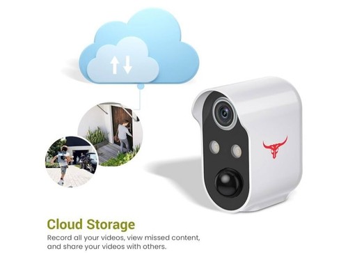 1080p Wi-Fi Security Camera, Indoor/Outdoor Surveillance Bullet Camera - Picture 3 of 13