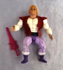 Vintage PRINCE ADAM Action Figure He-Man MOTU 1984 RARE Wave 3 w/ VEST *BELT*!