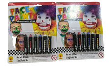 2 PACK Face and Body Paint washable Halloween item 91 390