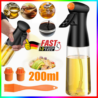 Ölsprüher für Speiseöl Öl Sprühflasche Ölzerstäuber Oil Sprayer Ölspender Spray