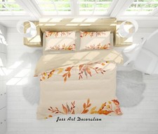 3D Fresh Leaves Quilt Cover Set Duvet Cover Bedding Pillowcases