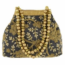 Handmade Traditional Ethnic Potli Bag Clutch Pouch Batwa for Women