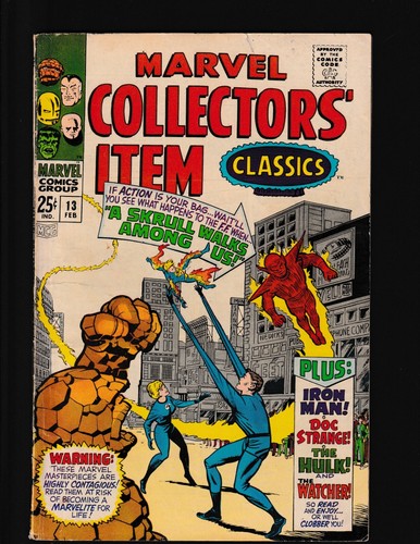 Marvel Oggetto da Collezione Classici Edizione #13 VG - Foto 1 di 2