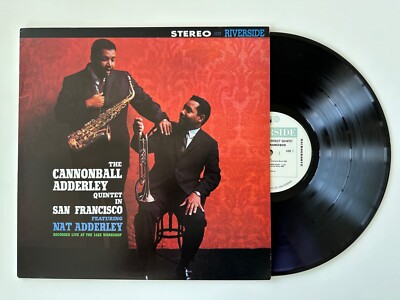 CANNONBALL ADDERLEY - IN SAN FRANCISCO - VINYL LP - VG++ - RIVERSIDE - OJC-035