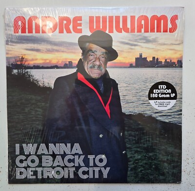 Andre Williams - I Wanna Go Back To Detroit City - Vinyl LP NEW & SEALED