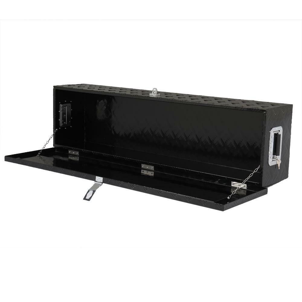 50"x14"Aluminum Tool Box Tote Storage for Truck Pickup Bed Trailer Tongue W/Lock eBay