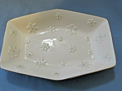 Lenox Winter Splendor 7 inch Candy Dish MIB