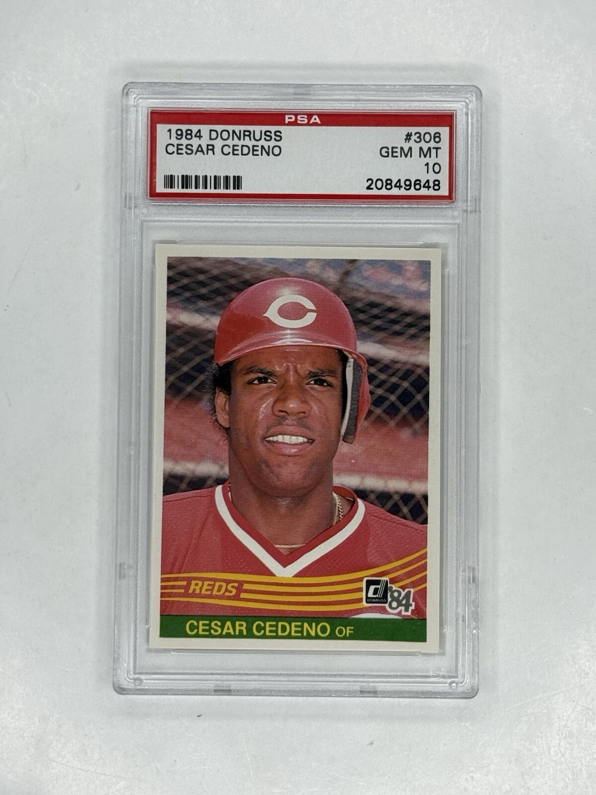 Cesar Cedeno trading card