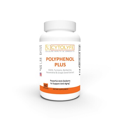 Polyphenol Plus | 60 Caps | Powerful Blend | Mitochondria Support | Anti-Oxidant