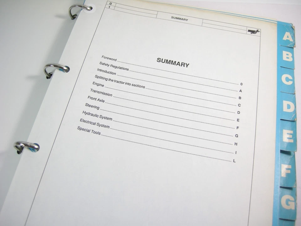 Tractor Landini 5860 6060 6860 7860 8860 5870 6070 6870 y más manual de servicio Foto 4 de 4