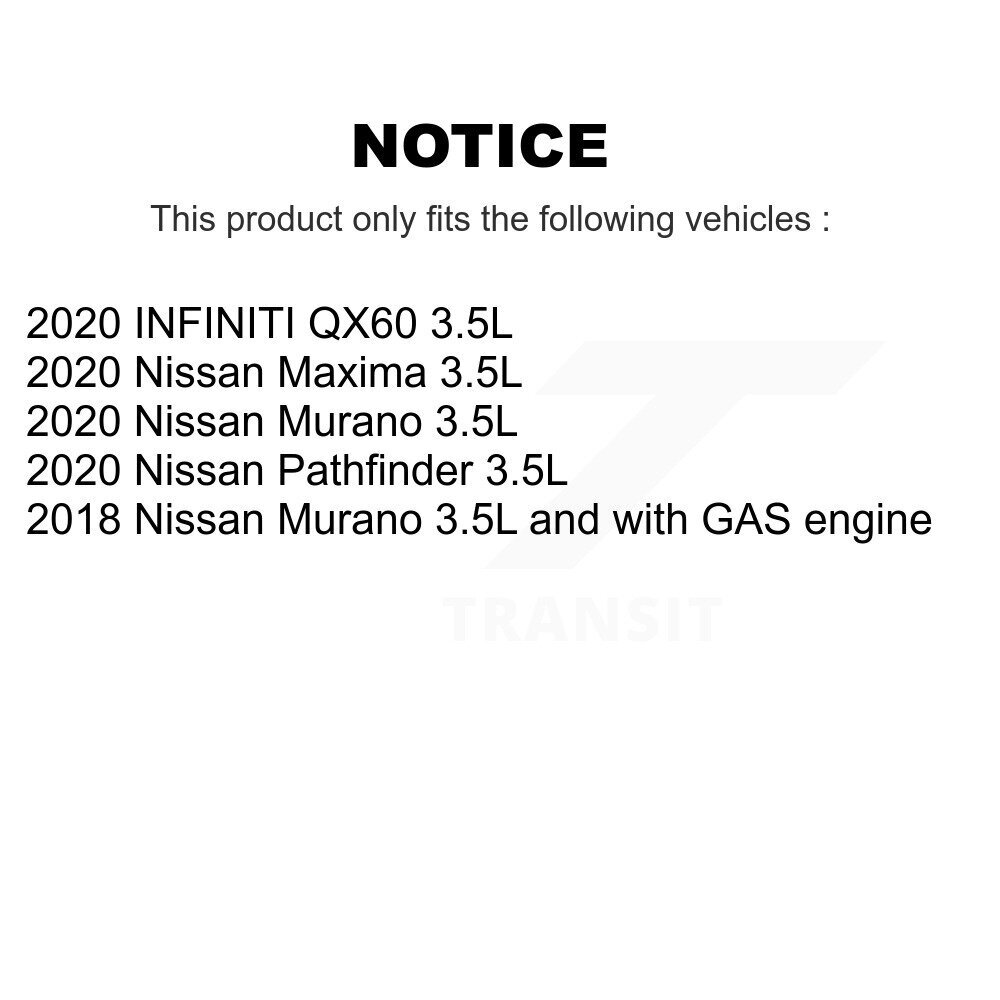 Fan & Alternator Accessory Drive Belt For Nissan Murano