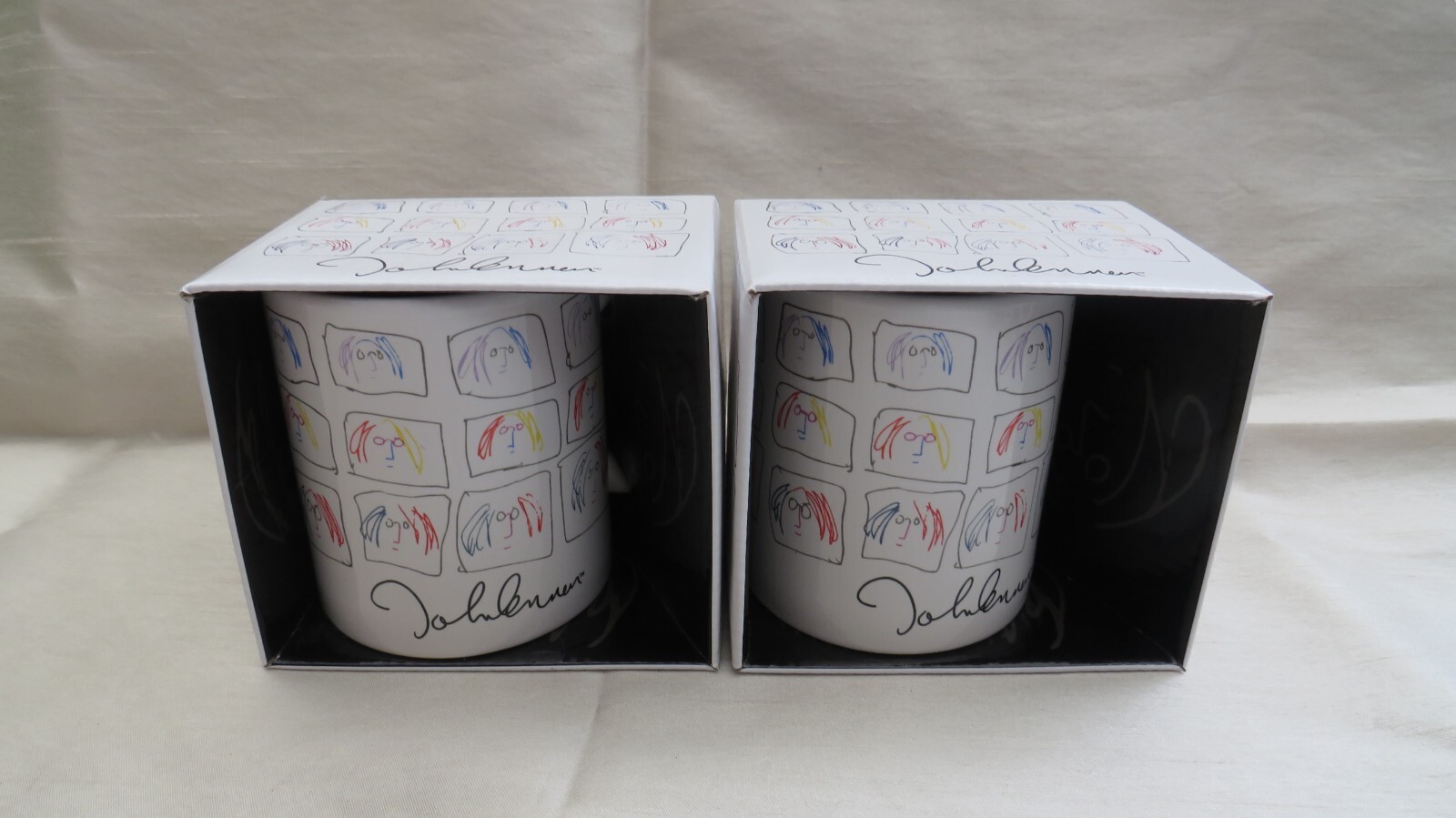 John Lennon Mug Set Of 2