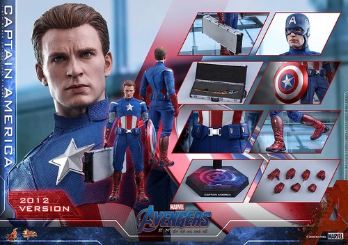 [Movie Masterpiece] "Avengers / End Game" 1/6 Scale Figure Captain America - Picture 9 of 9