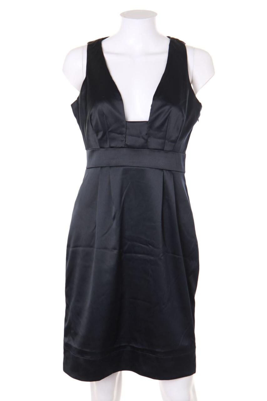 Vestido Just...Taylor satinado 4 = D 36 azul oscuro