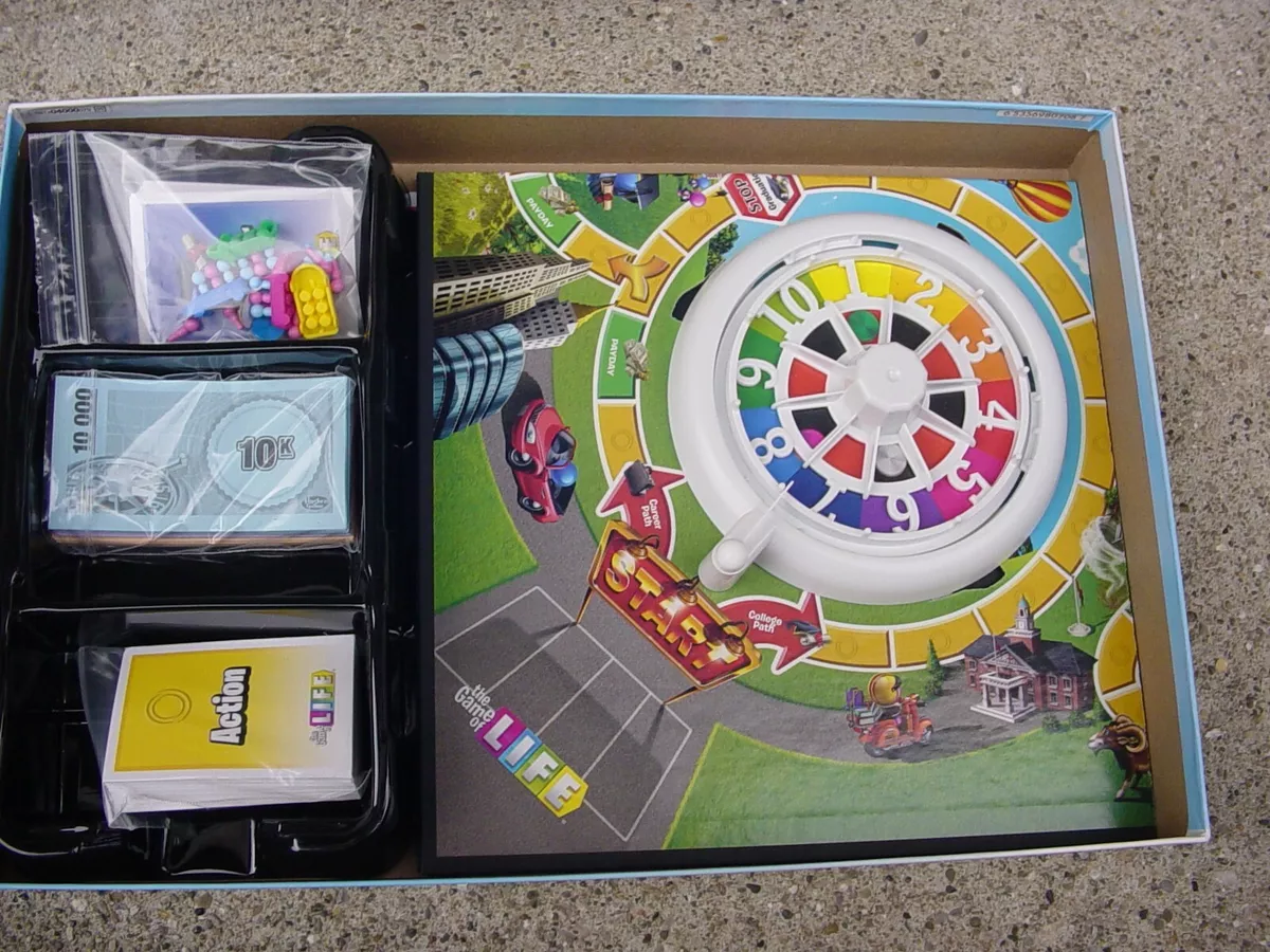 The Game of Life Board Game, by Winning Moves Games 