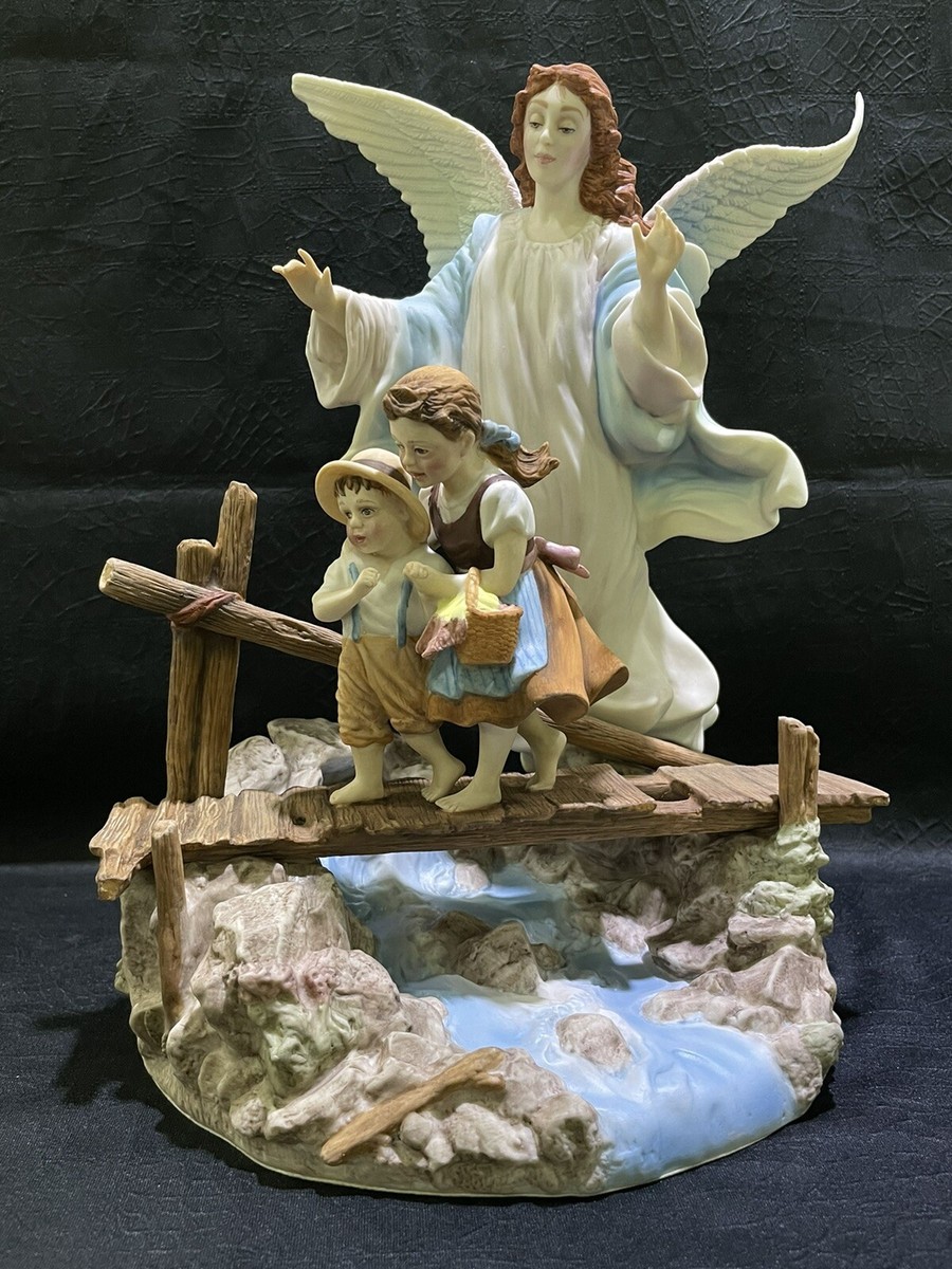 Rare Franklin Mint Guardian Angel of Love by Emily Kaufman