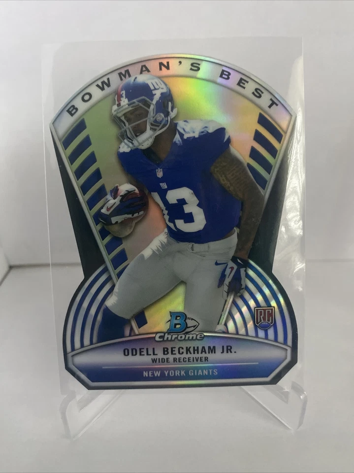 Tarjeta de novato Odell Beckham Jr Lott Topps, Bowman, Foto 3 de 4