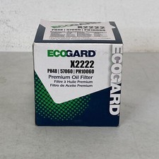 ECOGARD X2222 Premium Spin-On Engine Oil Filter for Conventional Oil Fits GM