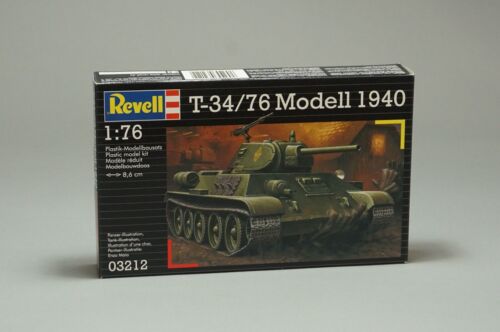 Revell 03212 Model Kit T-34/76 Model 1940 1:76 1.Z119 - Picture 1 of 5