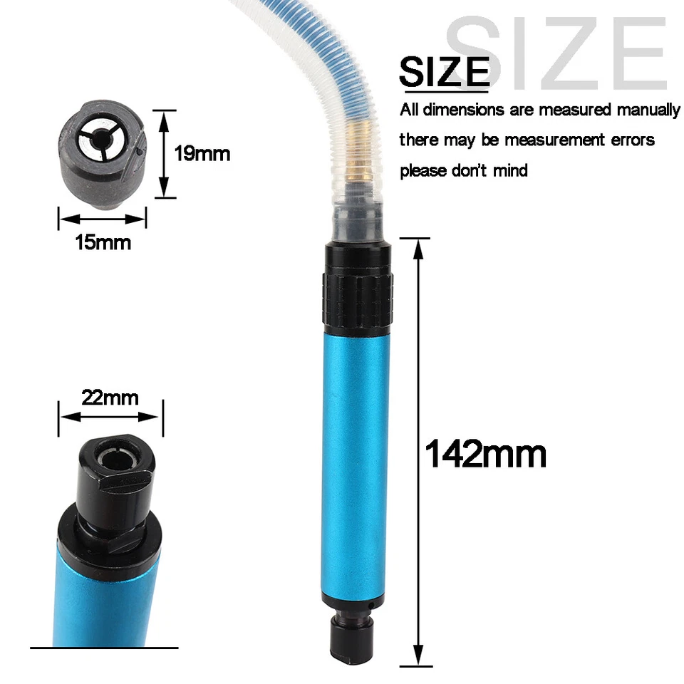 Pencil Type Air Micro Die Grinder Pneumatic Engraving Pen Carving Grinding Tool - Image 3 of 4