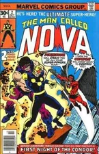 *NOVA #2*MARVEL COMICS*SEP 1976*VG/4.0 STOCK IMAGE*NEWSSTAND*TNC*