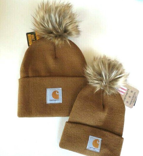 Carhartt Beanie Handmade in USA Pom 