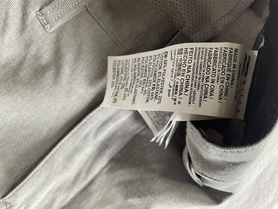 Pantalones Cortos Billabong 33x9" Gris Crossfire Sumergibles Híbridos Para Hombre Foto 4 de 4