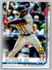 2019 Topps #1 Ronald Acuña Jr. Base 