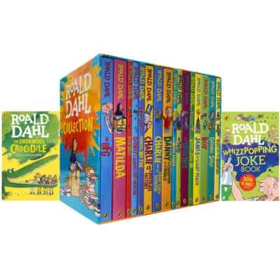 Roald Dahl Collection (ORIGINAL ED) 18 Books Set Enormous