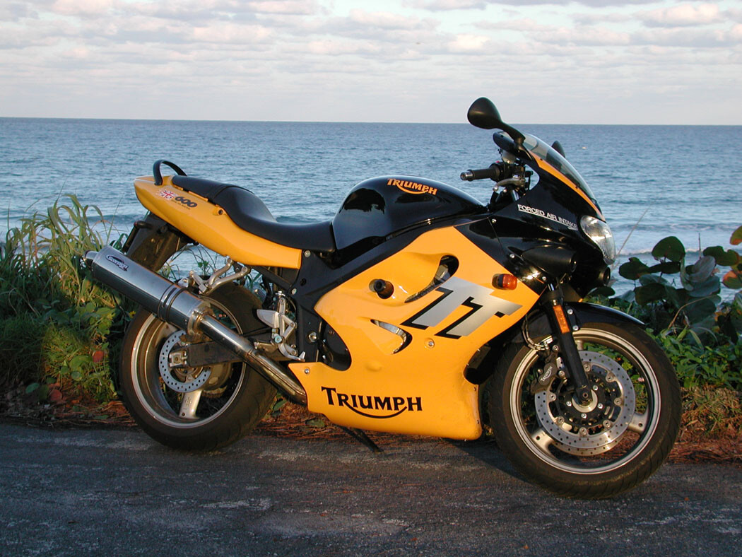 2001 Triumph TT600  Rare British sport bike for sale!