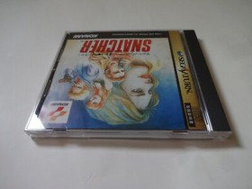 SNATCHER Sega Saturn KONAMI 1996 T-9508G w/Obi 4988602008180 NTSC-J From ☆Japan☆