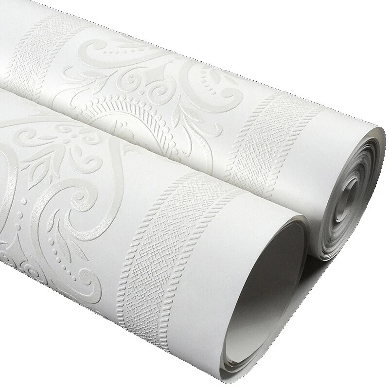 Flocked Paper Living Room Wallpaper Rolls & Sheets