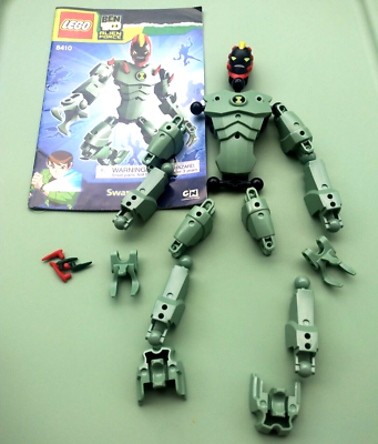 Lego Ben 10 Alien Force Swamp Fire Figure # 8410 Hero Factory  